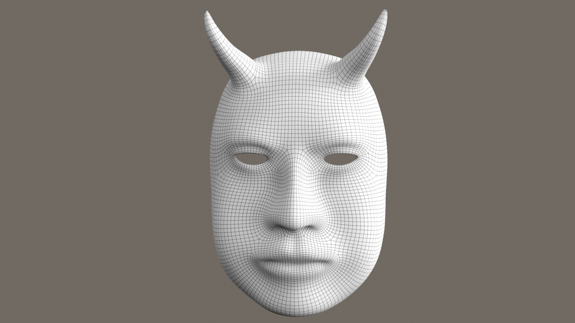 3D Devil Mask - TurboSquid 1724332