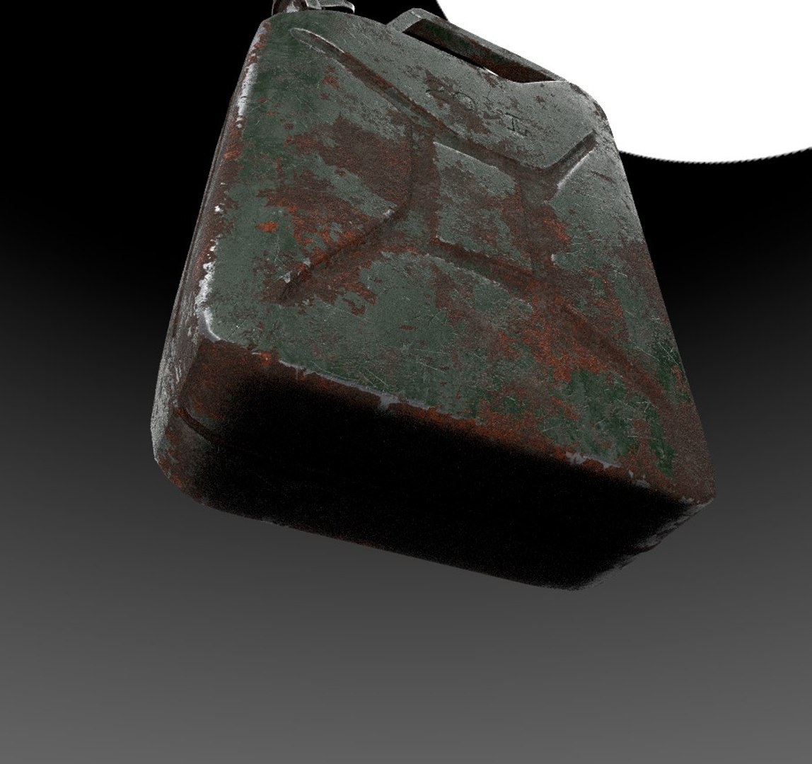 3D Jerry Can Rusty - TurboSquid 2053135
