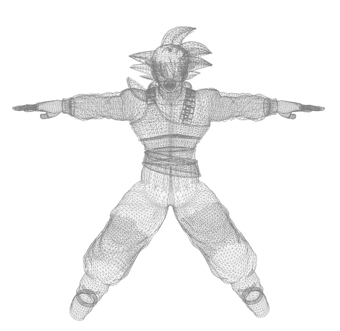 3D Goku Yardrat - TurboSquid 1721282