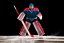 Hockey Goalkeeper Fully Equipped Rigged for Cinema 4D