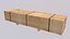 Pallet with Pine Timber