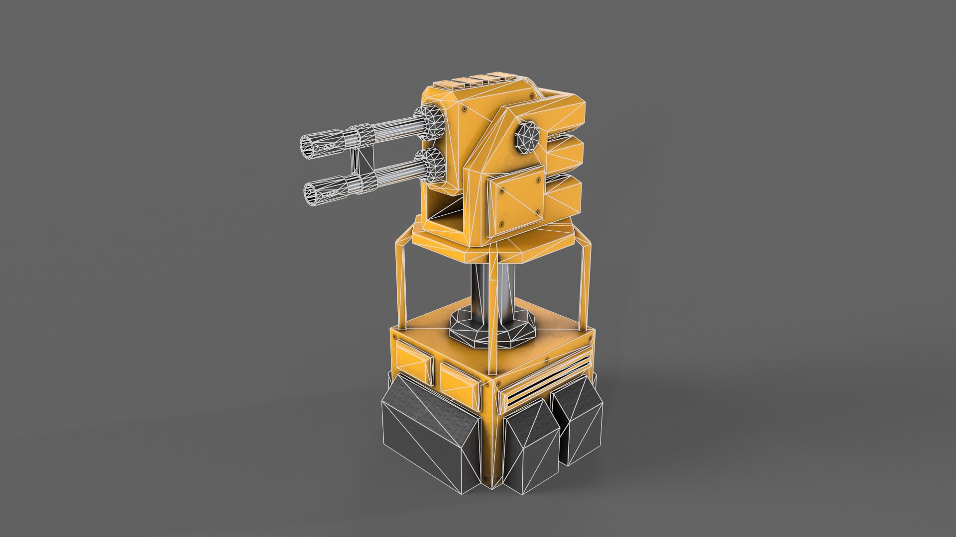 PBR Turret Gun 02 Yellow 3D model https://p.turbosquid.com/ts-thumb/P5/tuAdzp/UP/3_12/png/1775524674/1920x1080/fit_q87/98fcebf2a275f878fd6802f6c0650b0f9fef7dfd/3_12.jpg