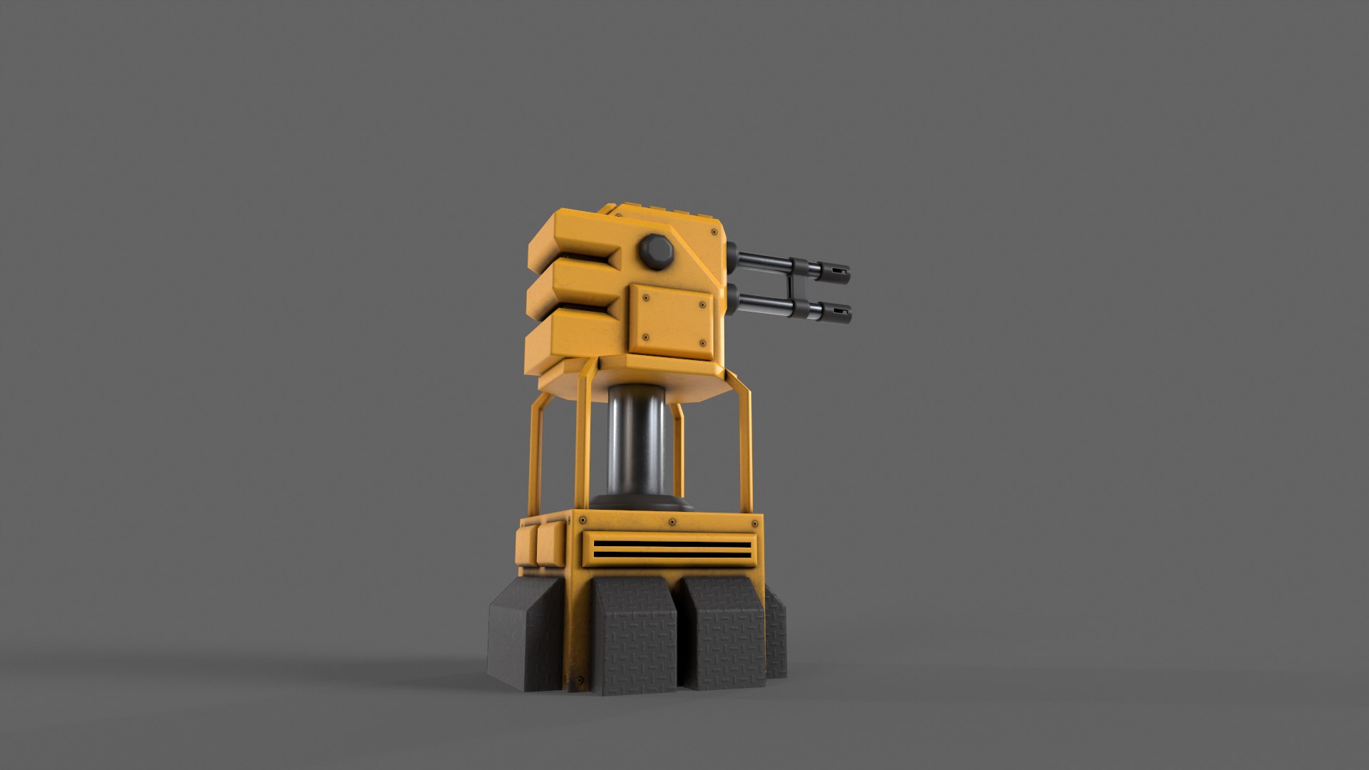PBR Turret Gun 02 Yellow 3D model https://p.turbosquid.com/ts-thumb/P5/tuAdzp/aH/2_09/png/1775524672/1920x1080/fit_q87/8d2f24972f4eea016098c7f8cf539124edf5717d/2_09.jpg