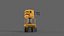 Tourelle PBR Canon 02 Jaune