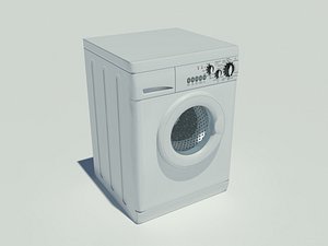 laundry machine washer dryer 3d dwg