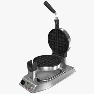 3d model waffle maker waring
