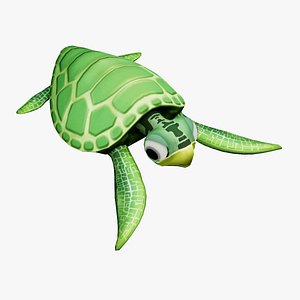 Sea Turle Cartoon Animate