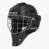 Hockey Goalie Mask Bauer Black