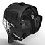 Hockey Goalie Mask Bauer Black