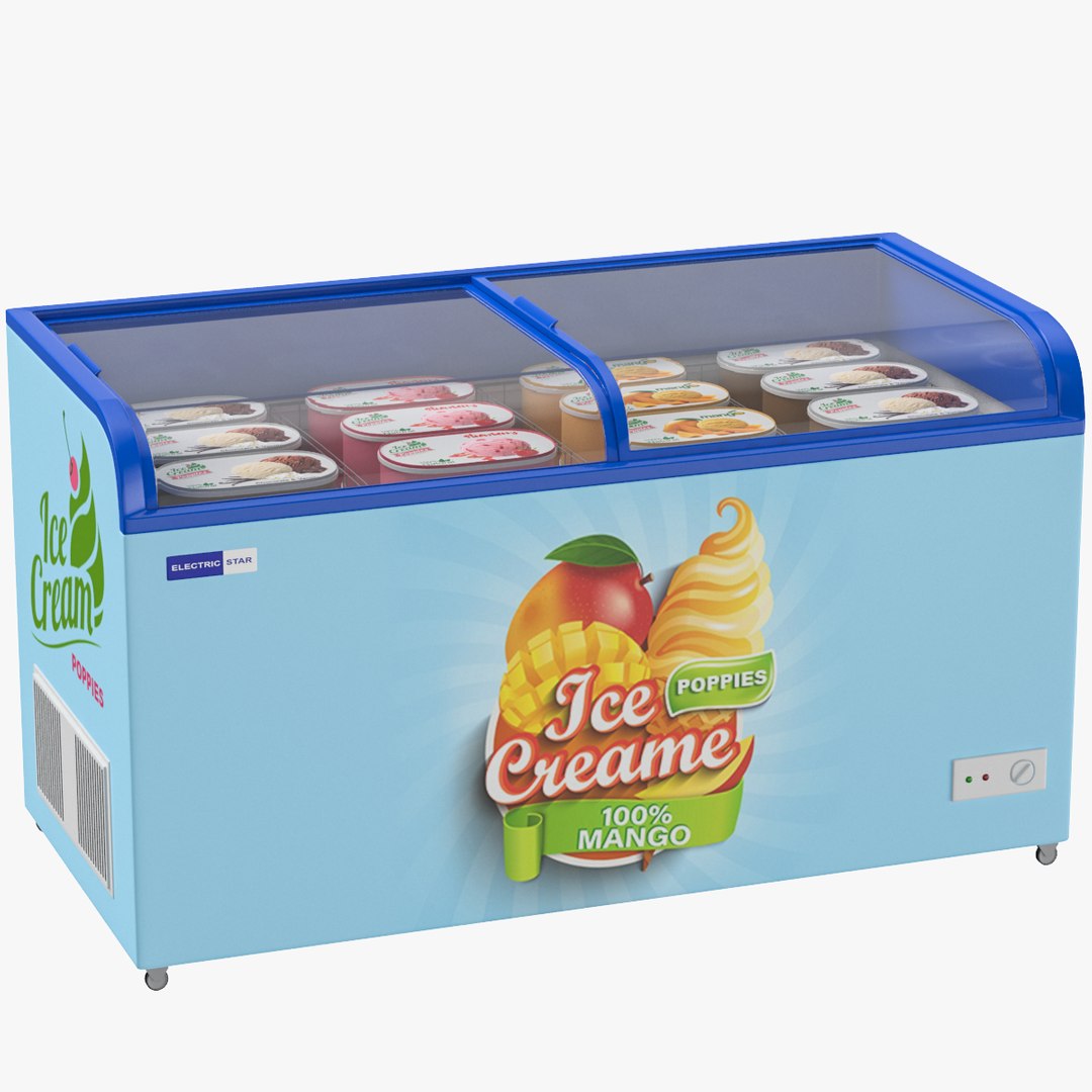 Ice cream hot sale freezer box