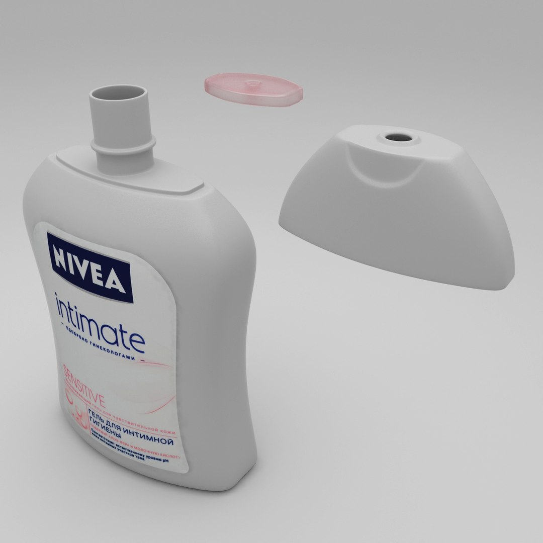 nivea intimate 3d model