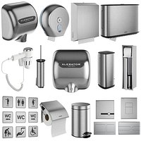 Public toilet accessories set 151