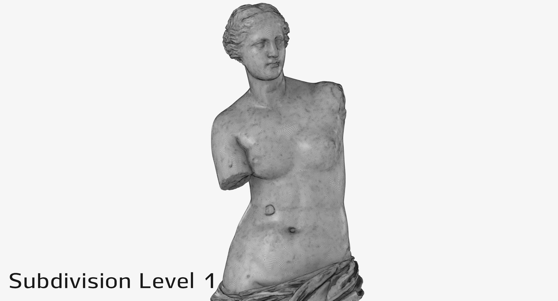 HighPoly Venus de Milo 3D https://p.turbosquid.com/ts-thumb/P6/d9UBiw/E2/36_subd10002/jpg/1759596375/1920x1080/fit_q87/b9dc42dcd70214a7c2df0d5129abfdc55a87f90f/36_subd10002.jpg