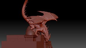 Dragon 3D Print 3D model