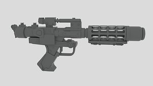 laser gun 3ds