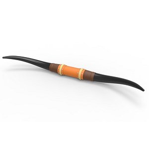 Bull horns for car or truck Scale 1 to 25