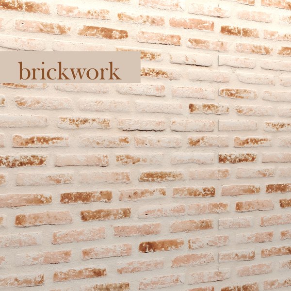 bricks wall 3d model