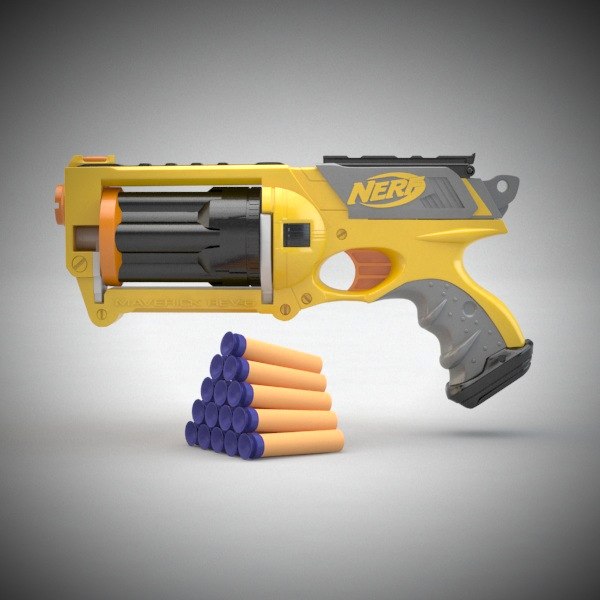 Balas de Arma Nerf Modelo 3D - TurboSquid 1180149