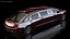 limousine stretch luxury 3D model