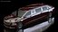 limousine stretch luxury 3D model