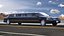 limousine stretch luxury 3D model