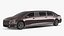 limousine stretch luxury 3D model