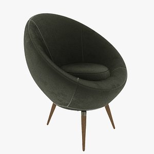 3D soft chair furniture