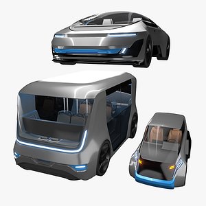 Generic Vehicles Collection 02 3D model