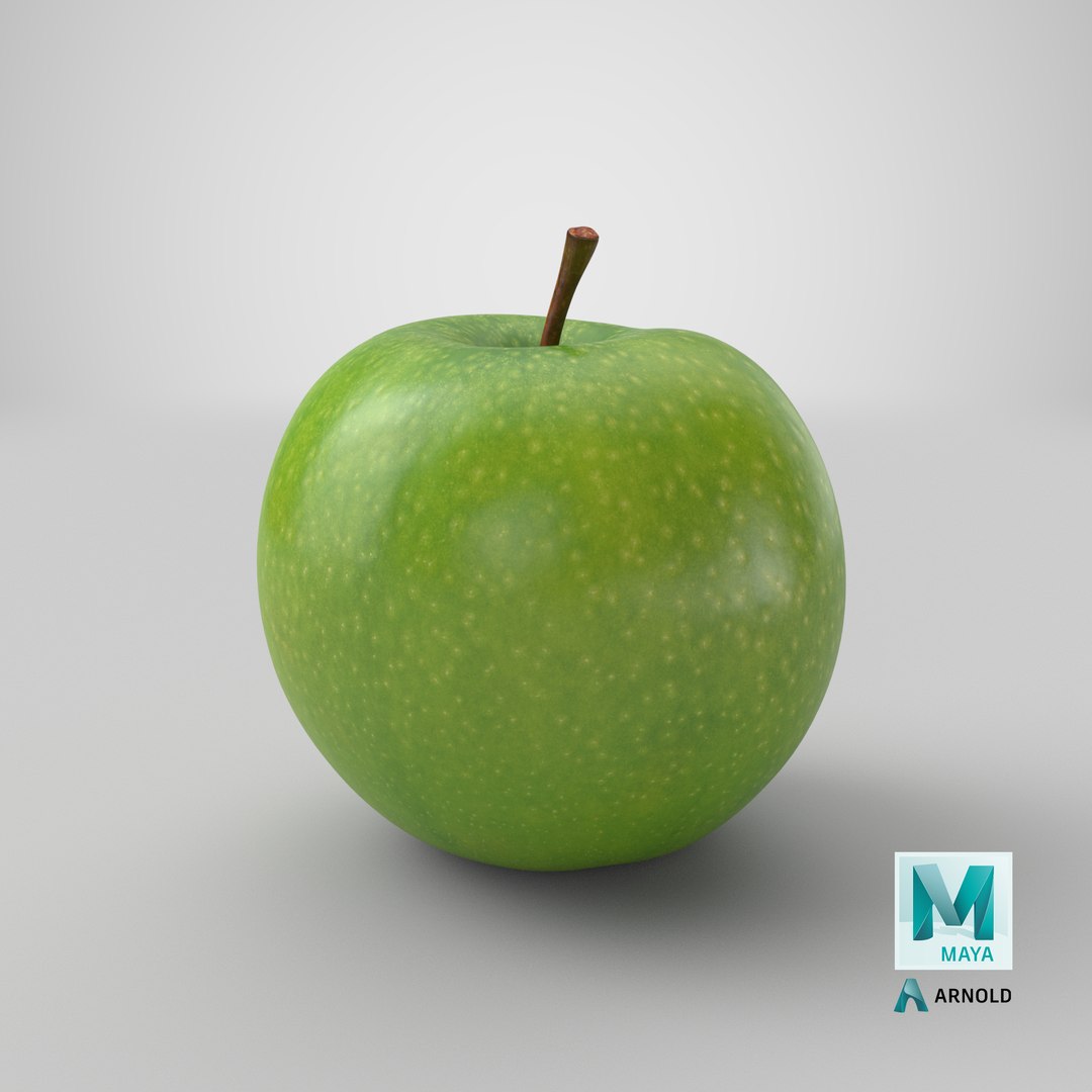 Green Apple v2 3D https://p.turbosquid.com/ts-thumb/P7/2VfA10/sT/stemcell_maya_arnold_render/png/1686382569/1920x1080/fit_q87/5413edd1ccddc85dd03288e017c6b43ace0240bb/stemcell_maya_arnold_render.jpg