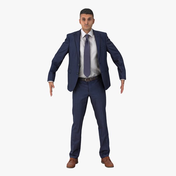 Noah Business A Pose 3D model