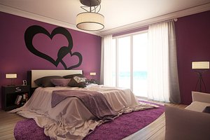 Romantic Bedroom - Updated