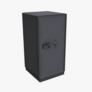 Metallic safe model