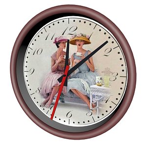 wall clock 6 3D model