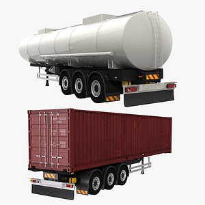 Tank and Container Semi Trailers