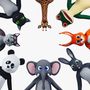 3D model FurSuit Animals Pack