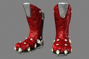 Red Dragon Boots