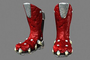 Red Dragon Boots