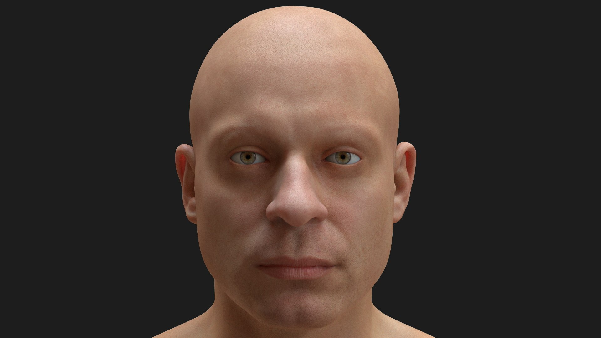 3D model realistic male body - TurboSquid 1700860