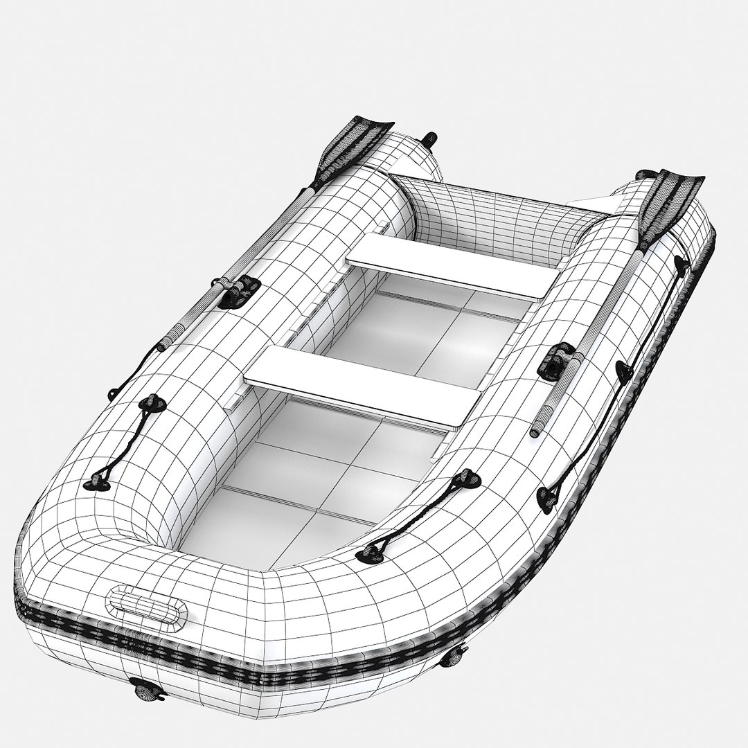3d inflatable boat
