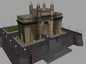 3d gateway india model