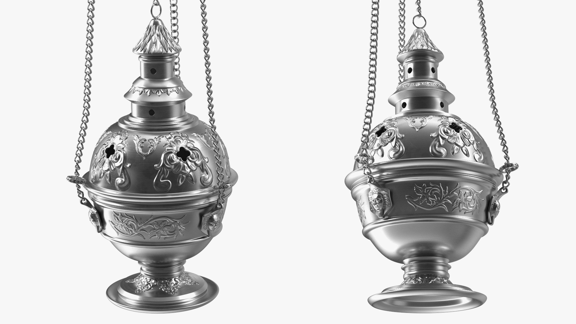 3D Church Censer Silver - TurboSquid 2170128