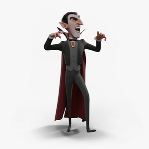 Dracula toon 3D model