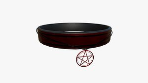 Gothic Collar D07 Red - Character Fashion Design