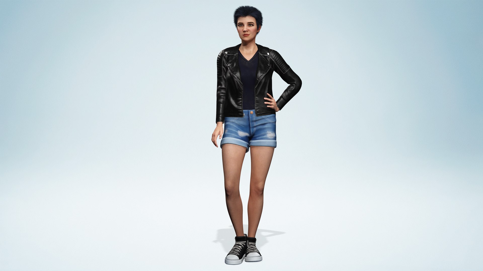 Realistic Girl Short Hair Character Urban Female Modern Streetwear Teen Girl 3D model https://p.turbosquid.com/ts-thumb/P7/oqZUVv/Jz/1/png/1756908080/1920x1080/fit_q87/bfde04a95c97e26e553b08230123ba28194e6665/1.jpg