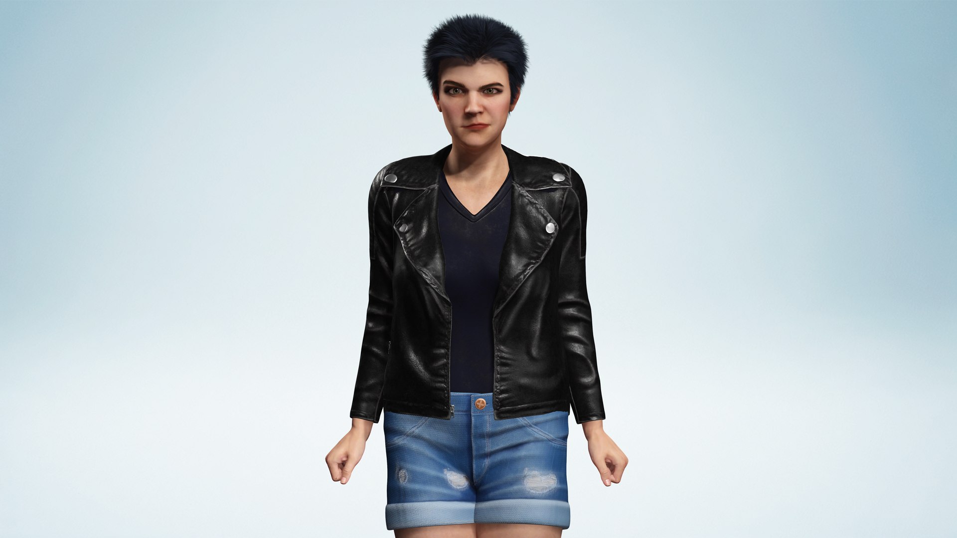 Realistic Girl Short Hair Character Urban Female Modern Streetwear Teen Girl 3D model https://p.turbosquid.com/ts-thumb/P7/oqZUVv/ZM/8/png/1756908096/1920x1080/fit_q87/e1f5fd8da9788208d8af3d2a244c839b72ed8750/8.jpg