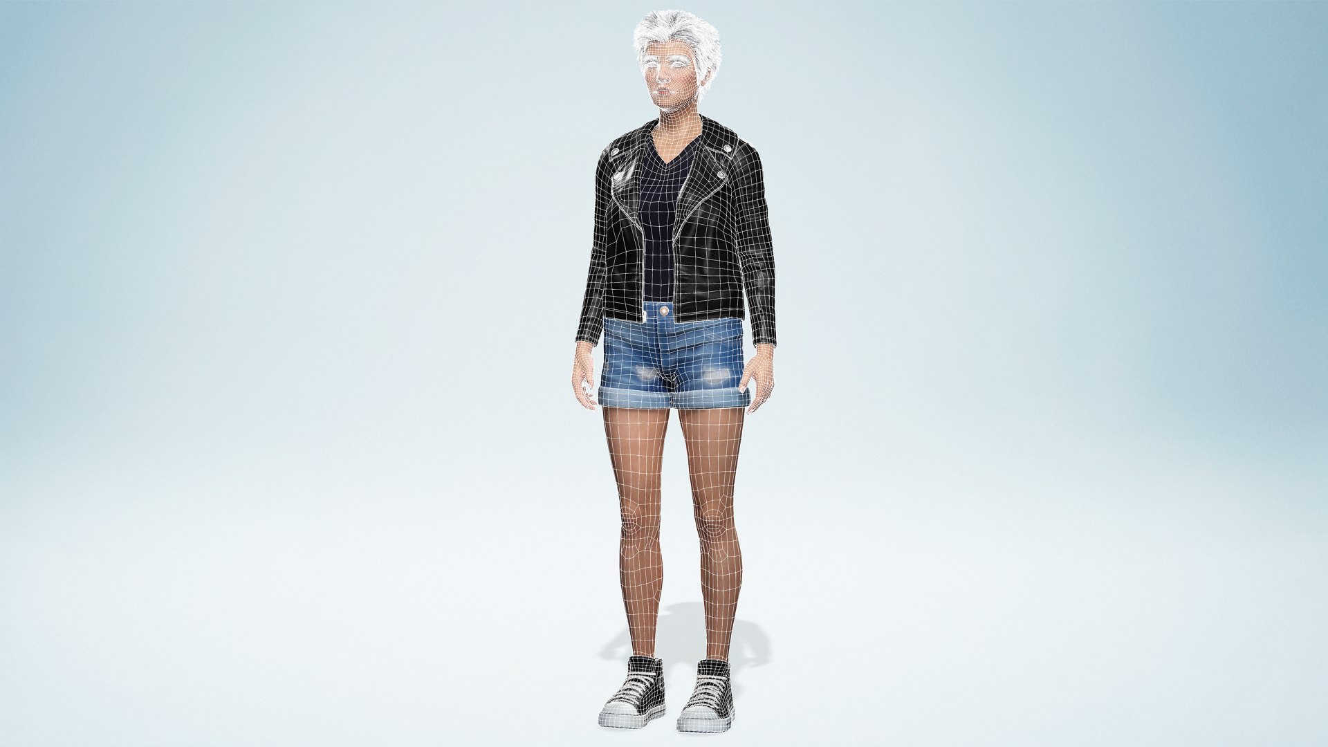 Realistic Girl Short Hair Character Urban Female Modern Streetwear Teen Girl 3D model https://p.turbosquid.com/ts-thumb/P7/oqZUVv/wR/wire1/png/1756908127/1920x1080/fit_q87/152356476a833f84a63406a08f57717060e3fb18/wire1.jpg