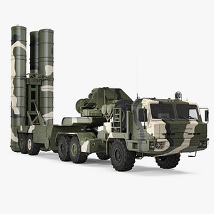 Russian S-400 Triumf Air Defense System Vehicle