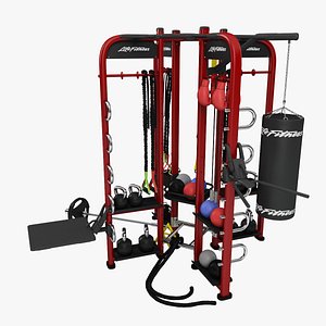 3d model fitness synrgy360 xs