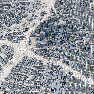 3D model San Jose City California United States