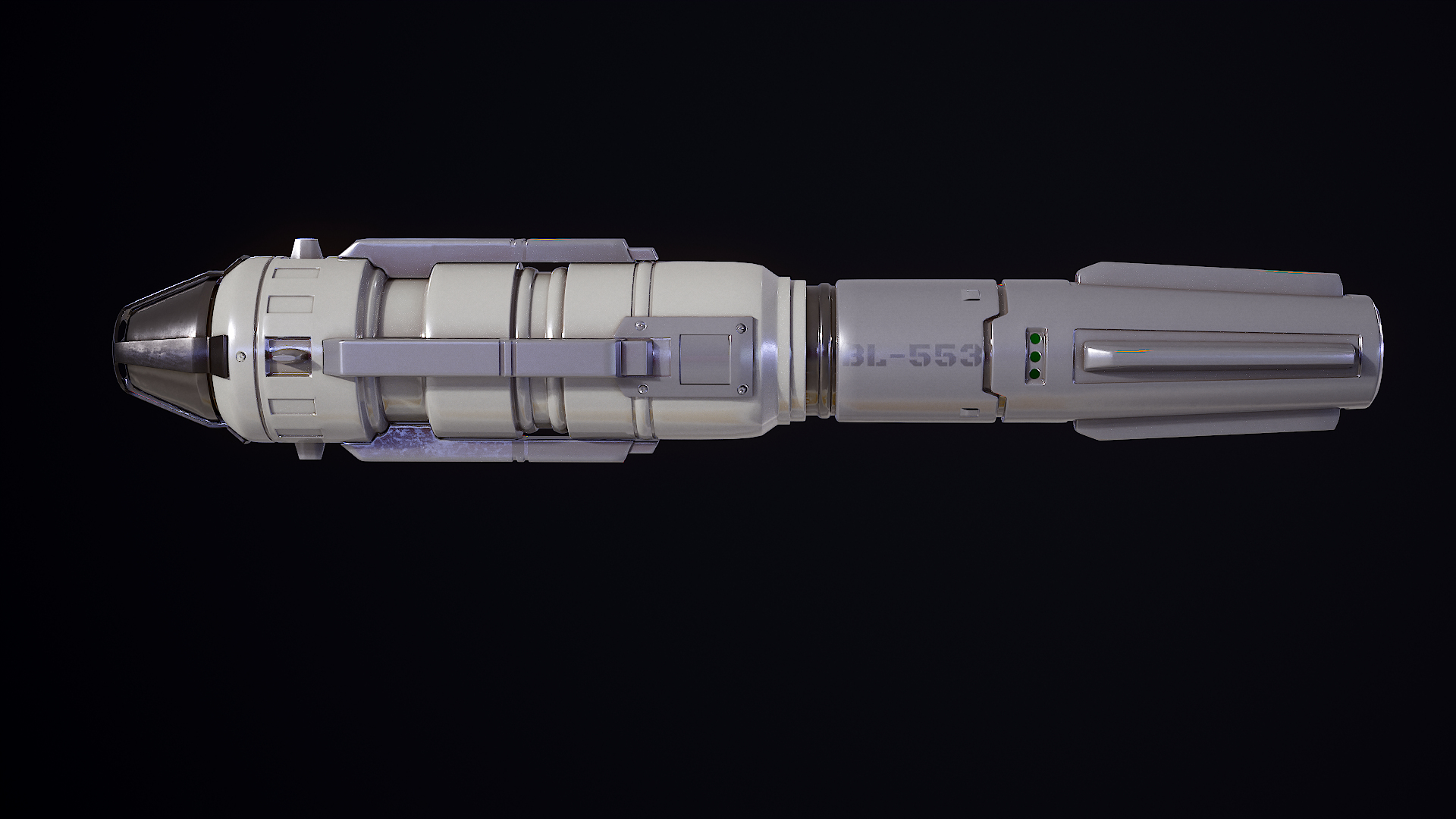 3D Sci-Fi Missile 06 - TurboSquid 1816149